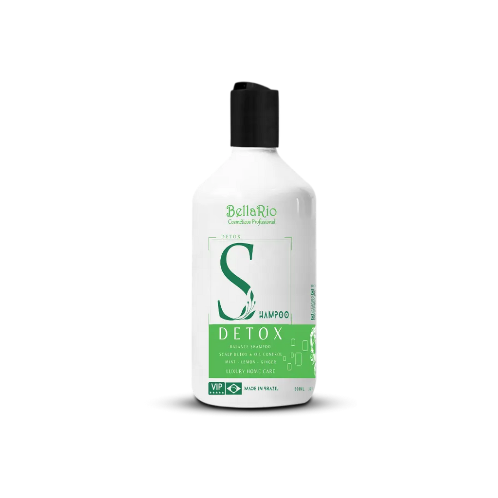 Detox Balance Shampoo | Bella Rio | Oily Hair & Dandruff Control