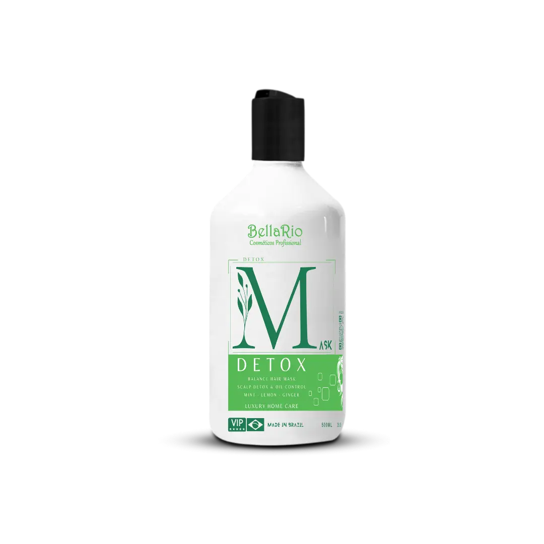 Detox  Mask & Conditioner • 2 in 1 | Bella Rio | Perfect Nourishment for Thin Oily Hair